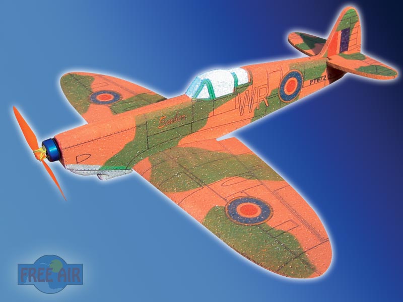RC model micro Spitfire