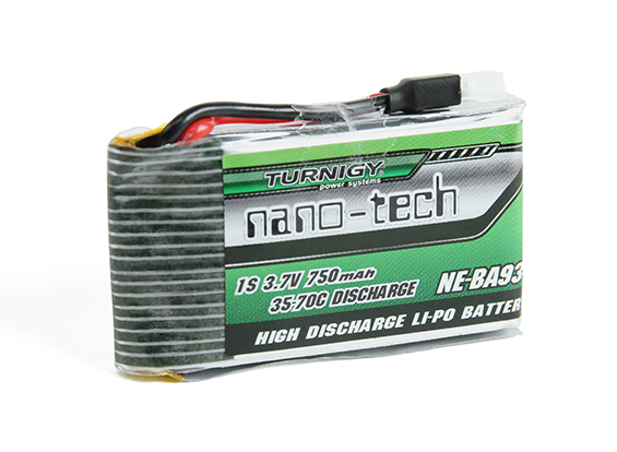 Turnigy nano-tech 750mah 1S 35~70C Lipo